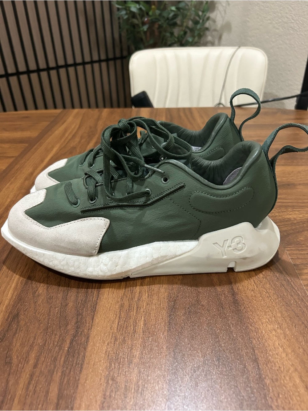 adidas Y-3 Orisan shadow green/bliss/core white mesh men’s sneakers 2022
